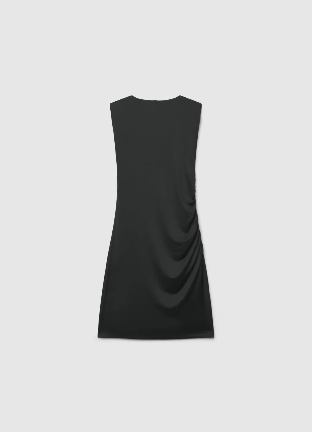 Calliope robe courte femme froncée sans manches