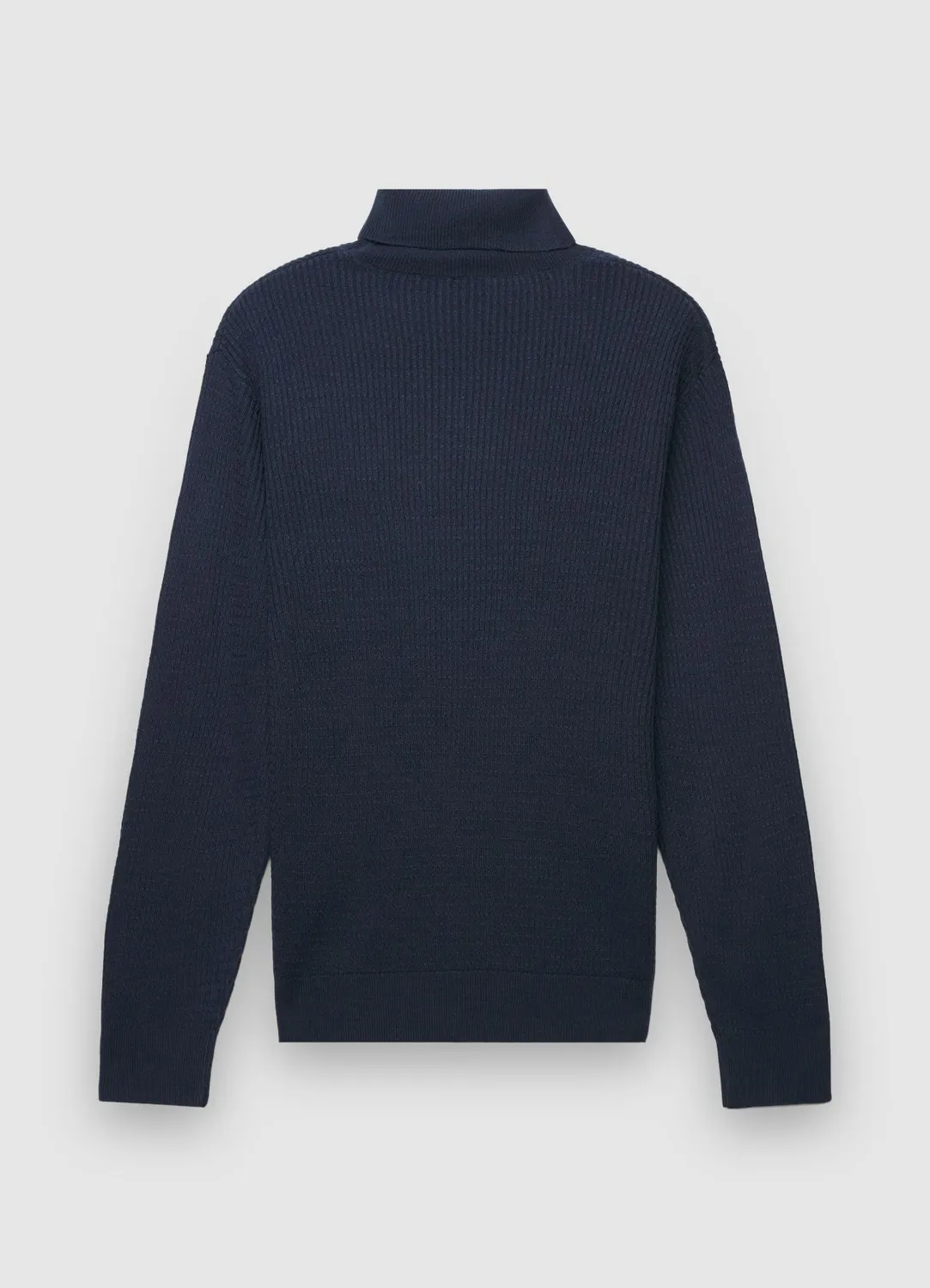 Calliope pull col roulé waffle homme taille L