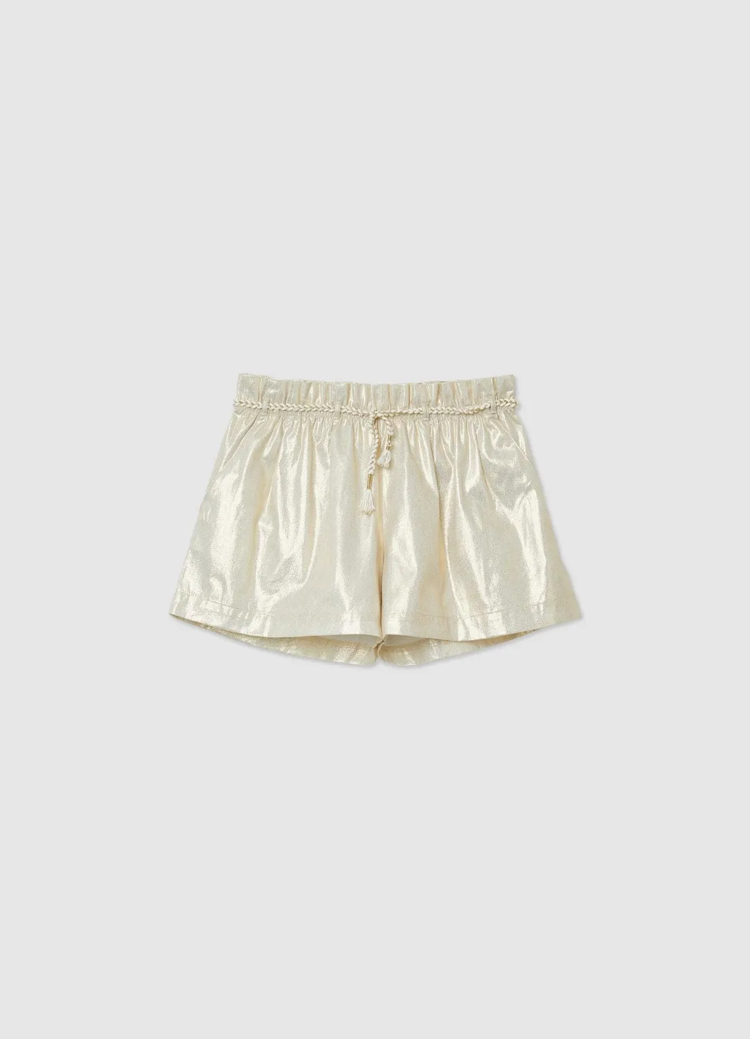 Calliope Shorts laminata short fille taille élastique