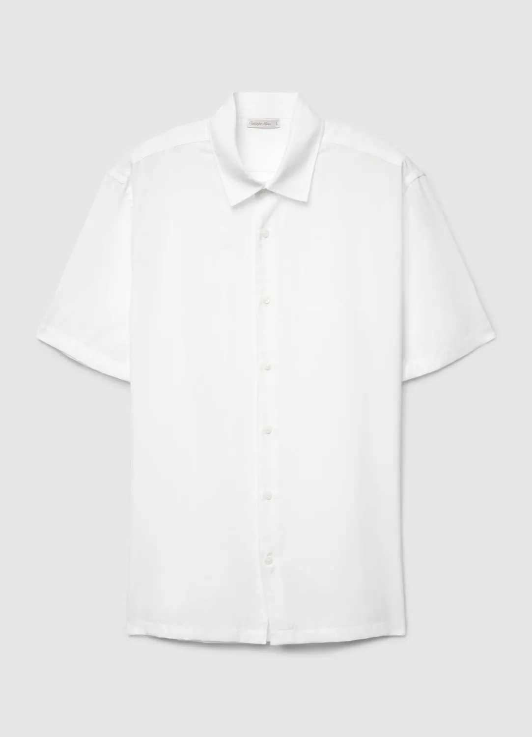 Calliope chemise unie homme chemise manches courtes bureau
