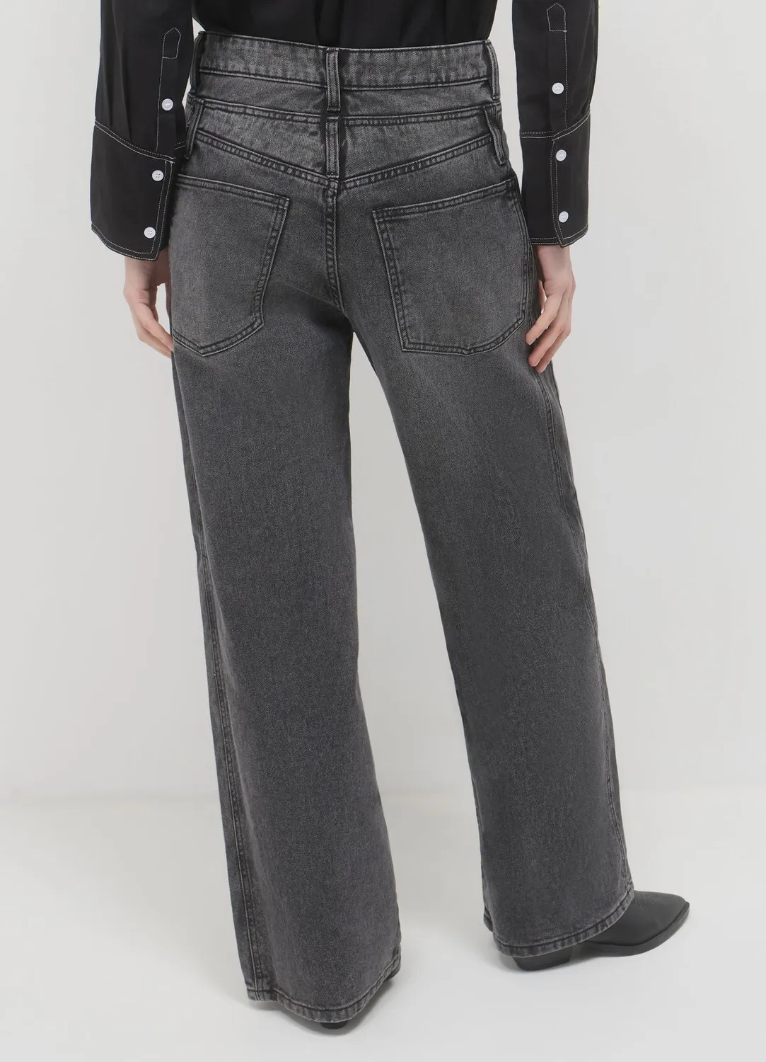 Calliope wide leg jean femme coupe regular