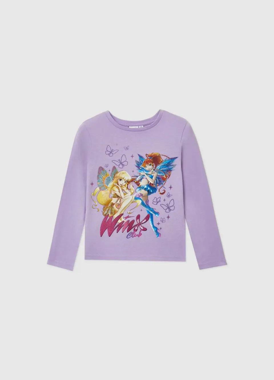 Calliope t-shirt fille Winx manches longues coton