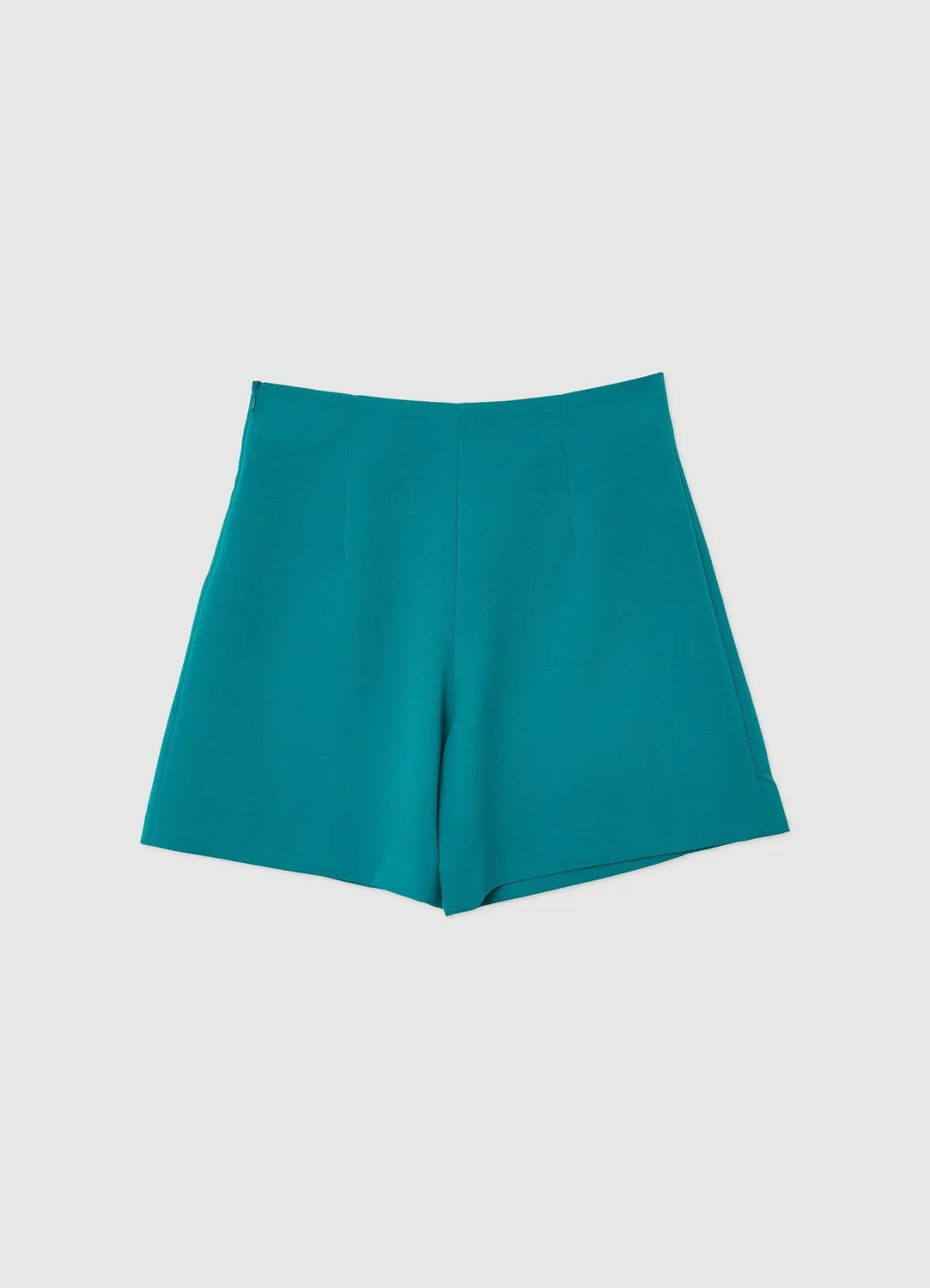 Calliope Oro short femme boutons dorés uni