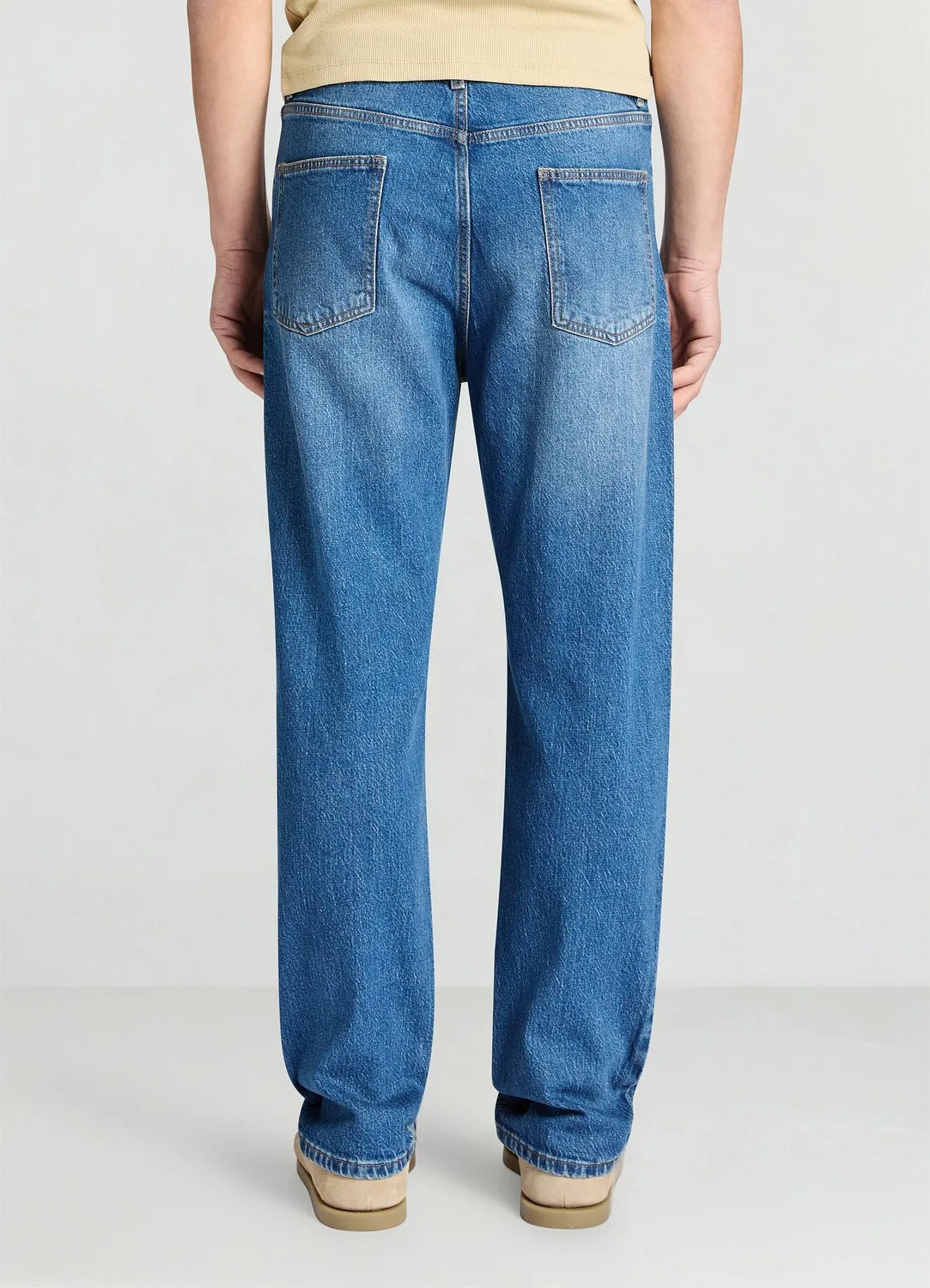 Calliope jean homme regular droit délavage moyen