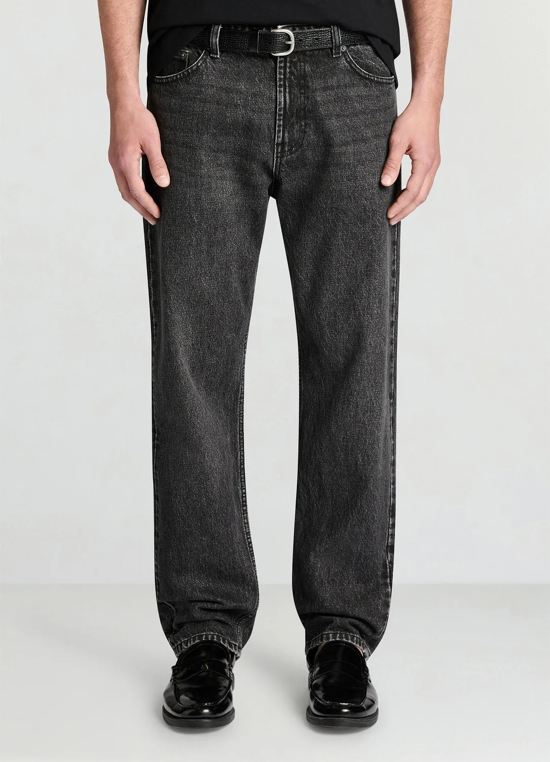 Calliope Relaxed Fit jean homme délavé 5 poches