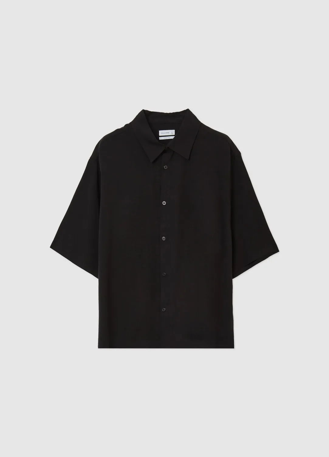 Calliope chemise homme manches courtes unie
