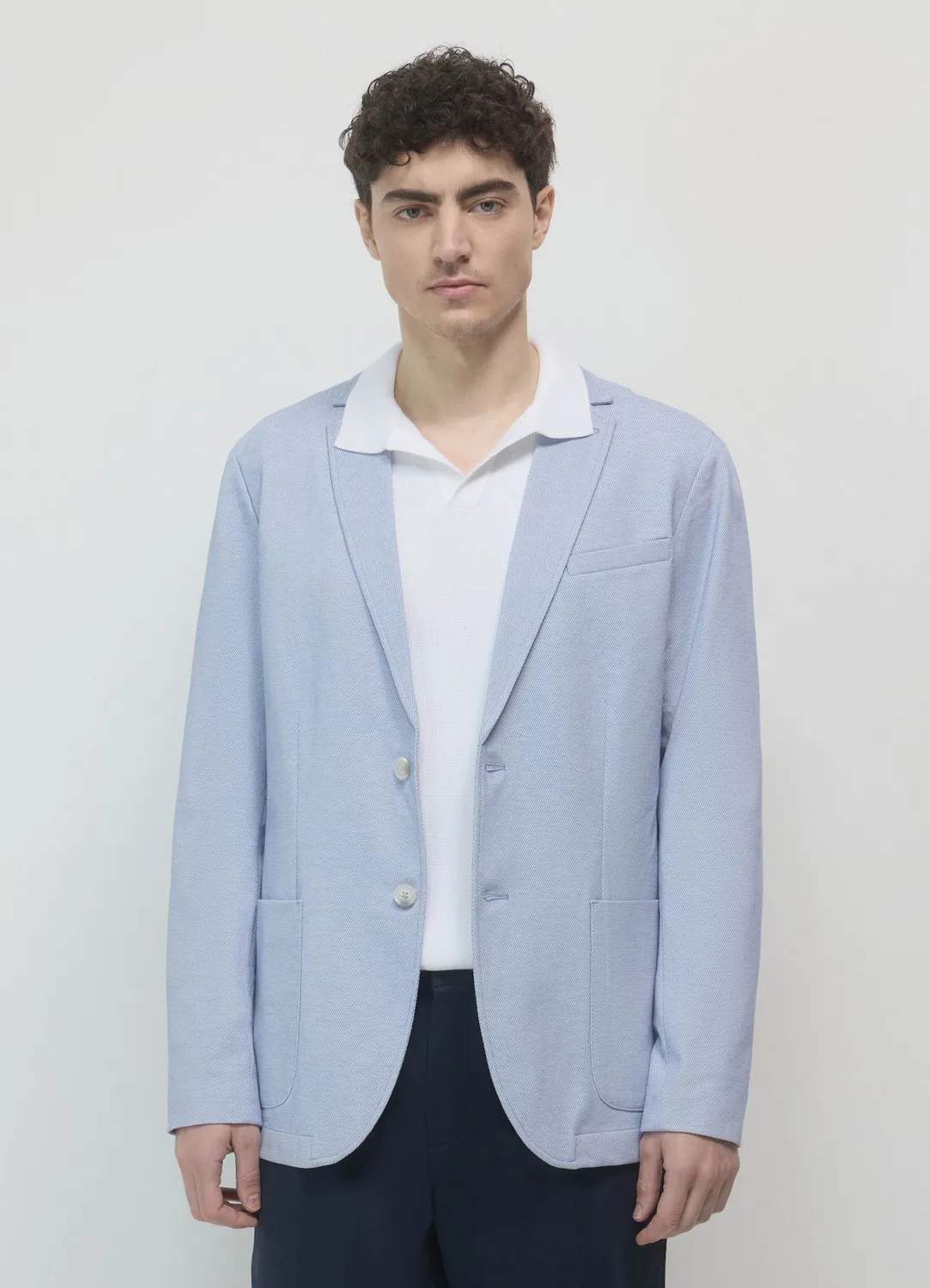 Calliope veste homme simple boutonnage regular