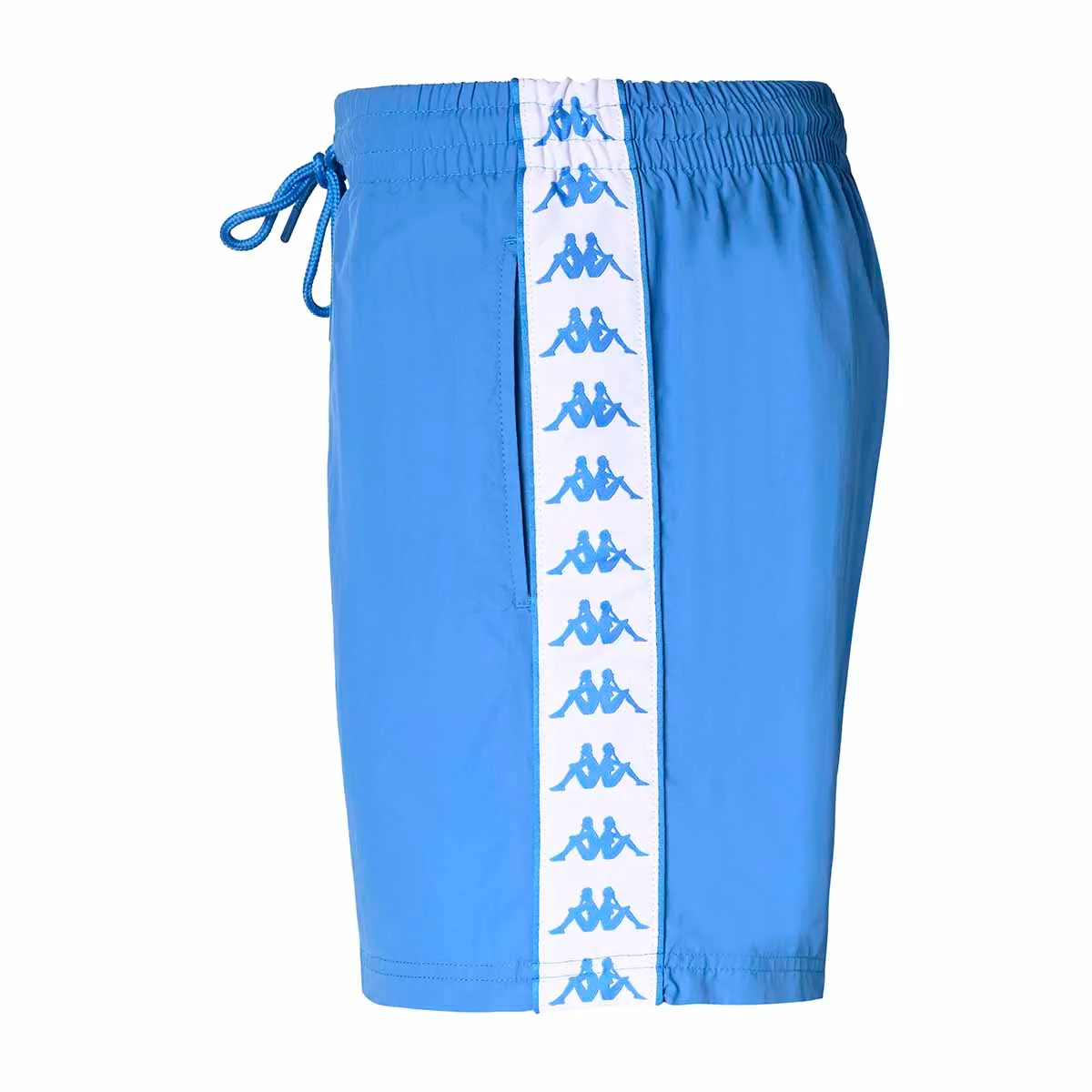 Kappa Coney Authentic short homme bleu nylon