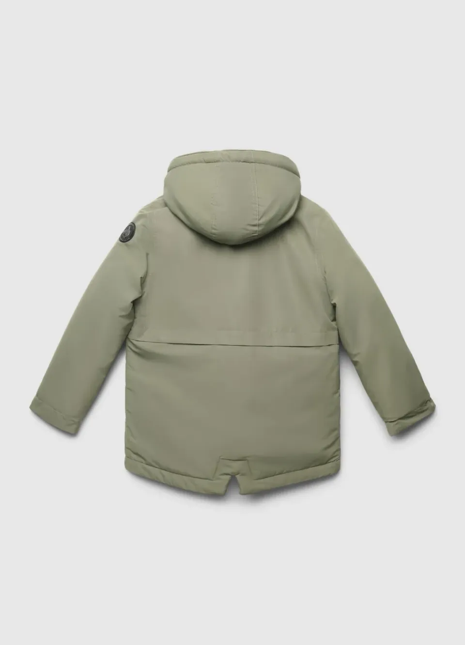 Calliope parka garçon capuche sherpa uni