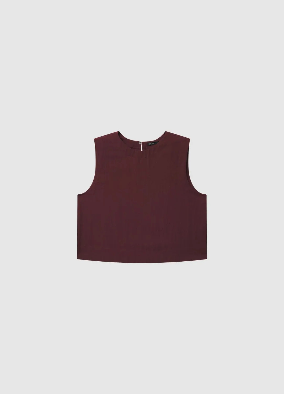 Calliope blouse sans manches unie femme bureau