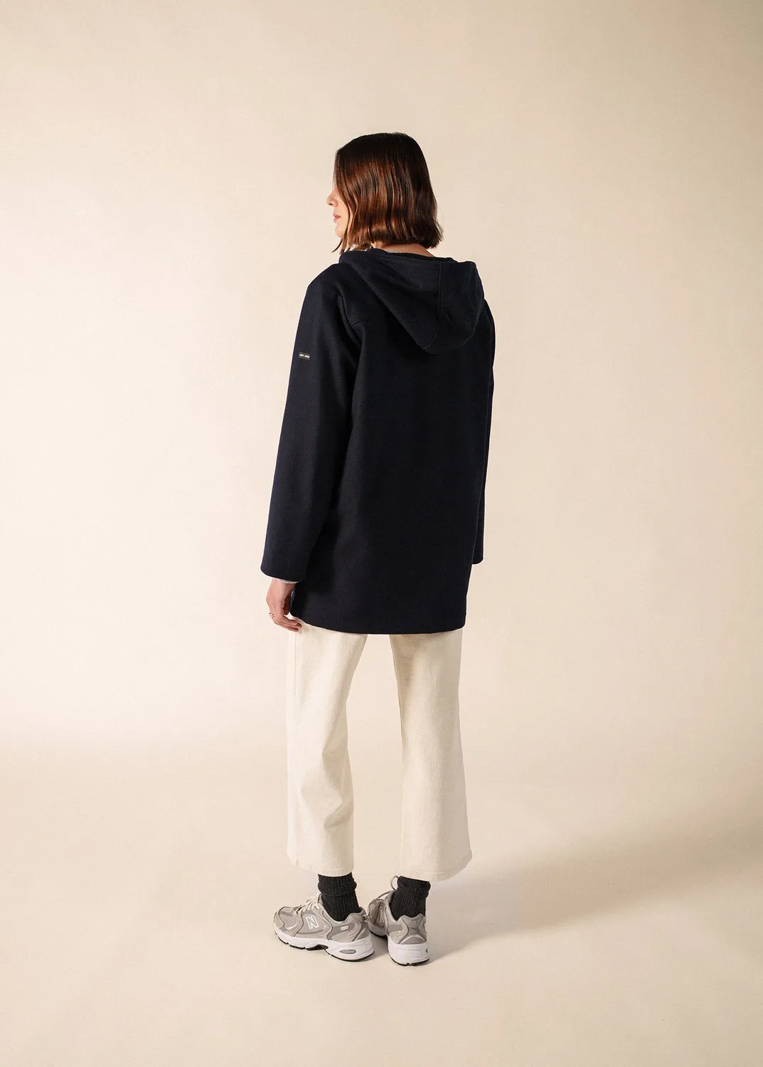 Saint James Kabig marin kabig navy laine T36-T52
