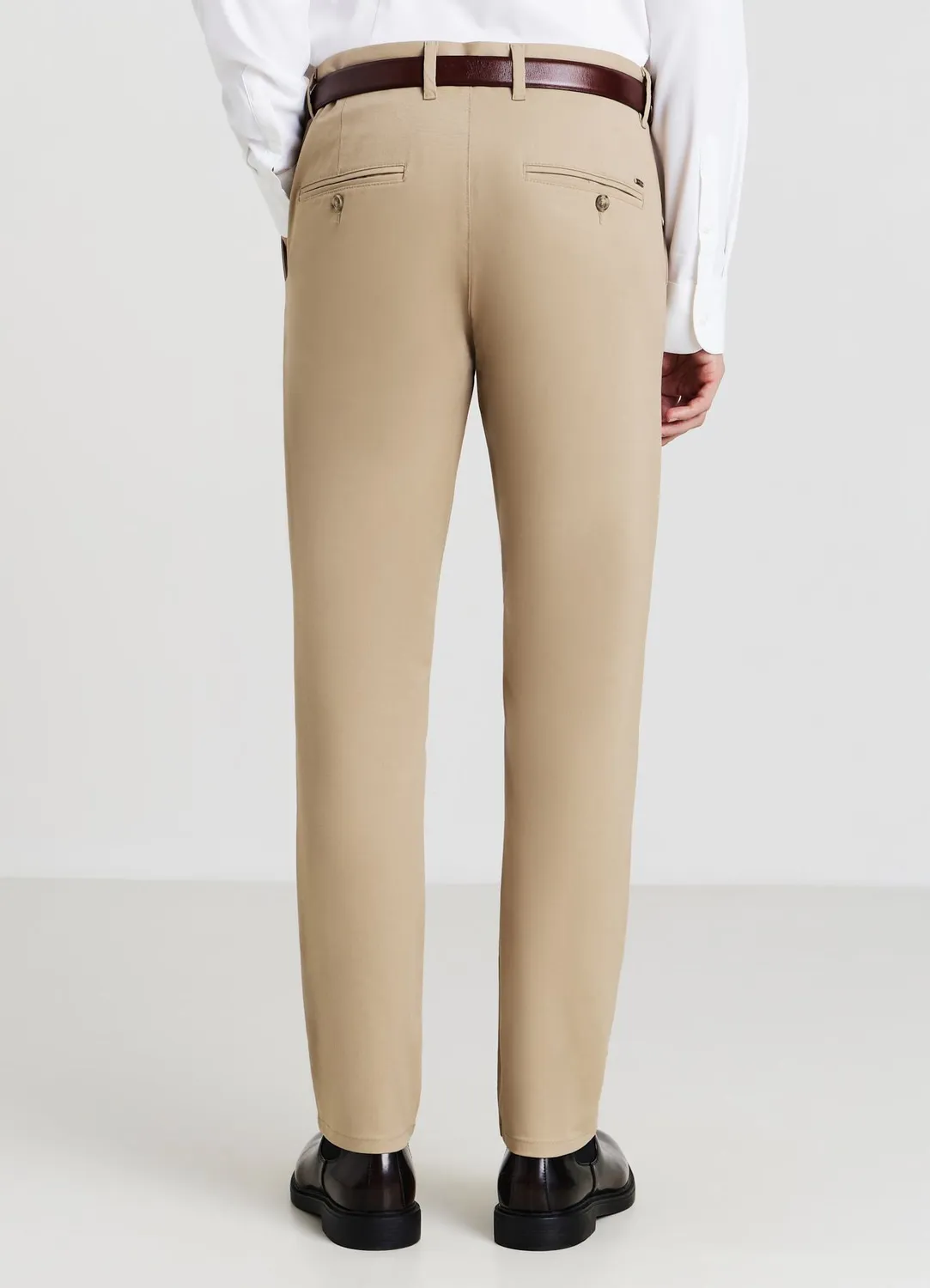 Calliope chino pantalon homme slim fit