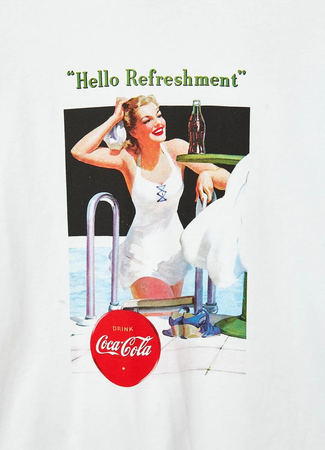 Calliope Coca-Cola t-shirt femme imprimé uni