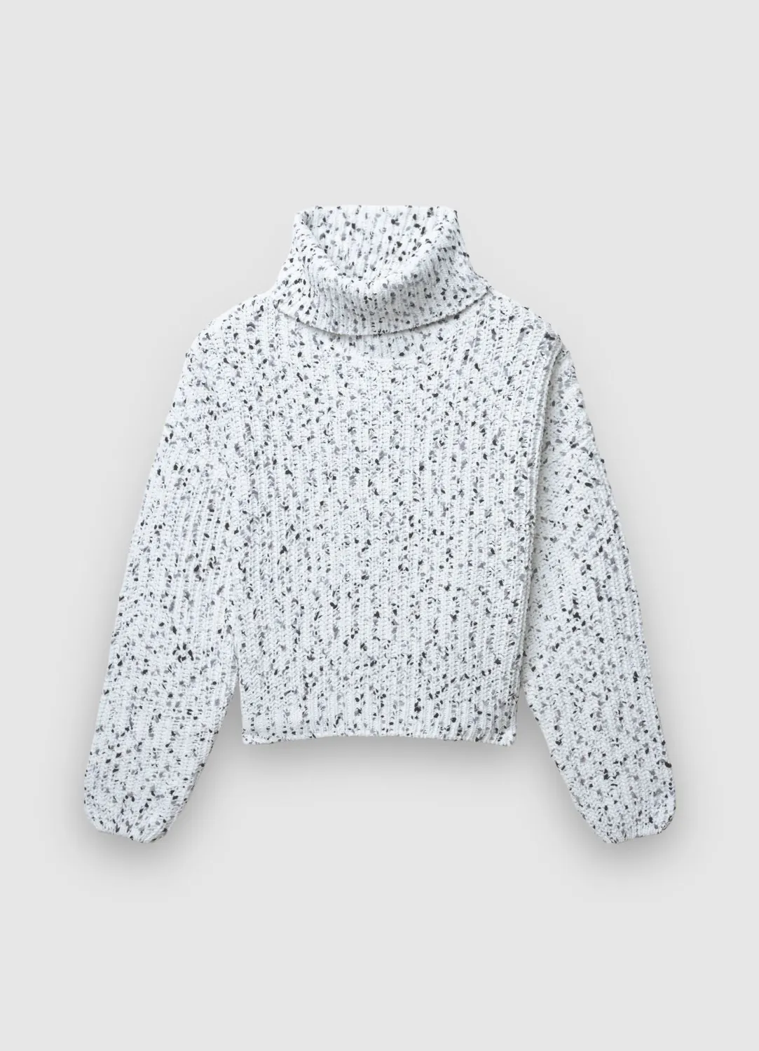 Calliope pull col roulé femme maille fantaisie