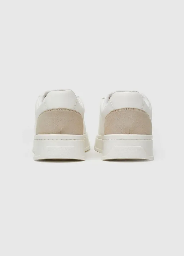 Calliope Sneakers à semelle haute baskets homme unies