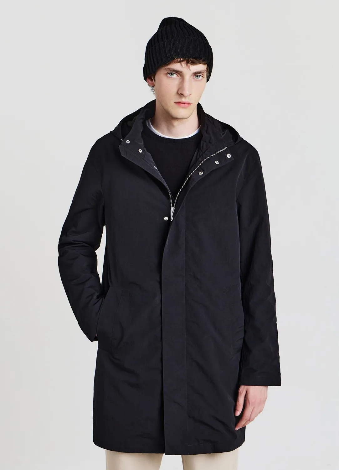 Calliope Parka légère homme S capuche mi-saison