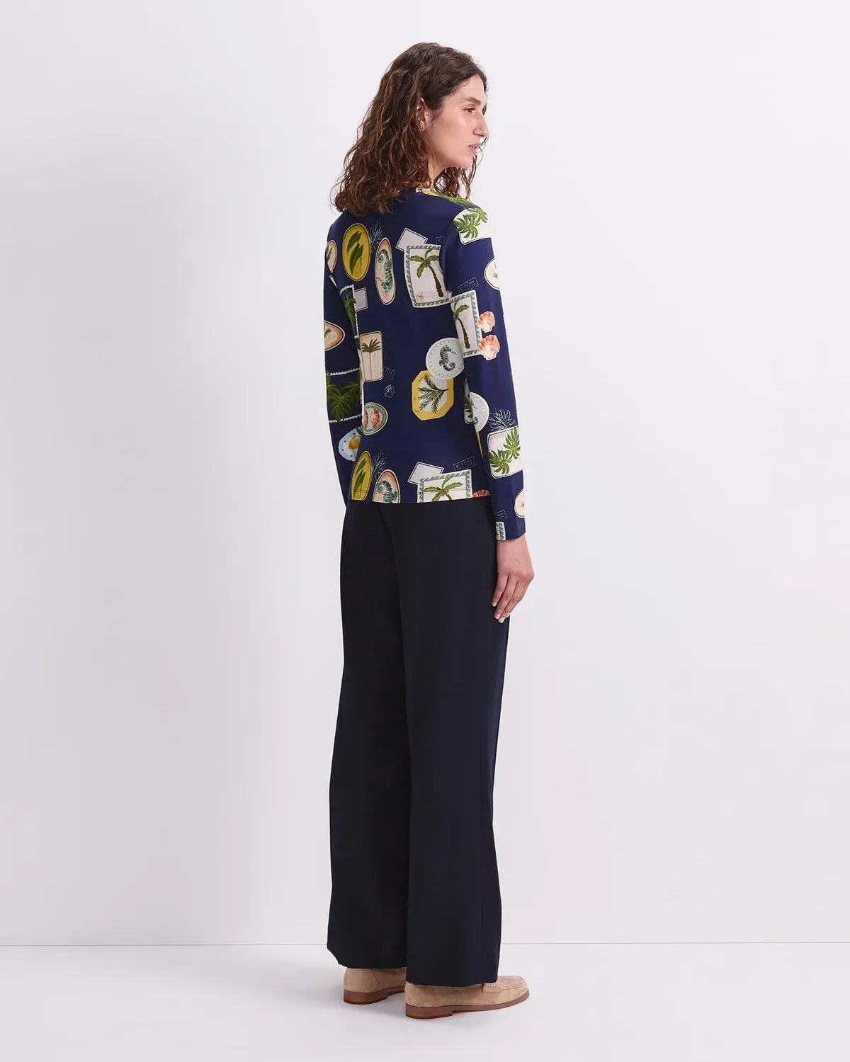 Sportscraft Piper tee femme manches longues imprimé coton