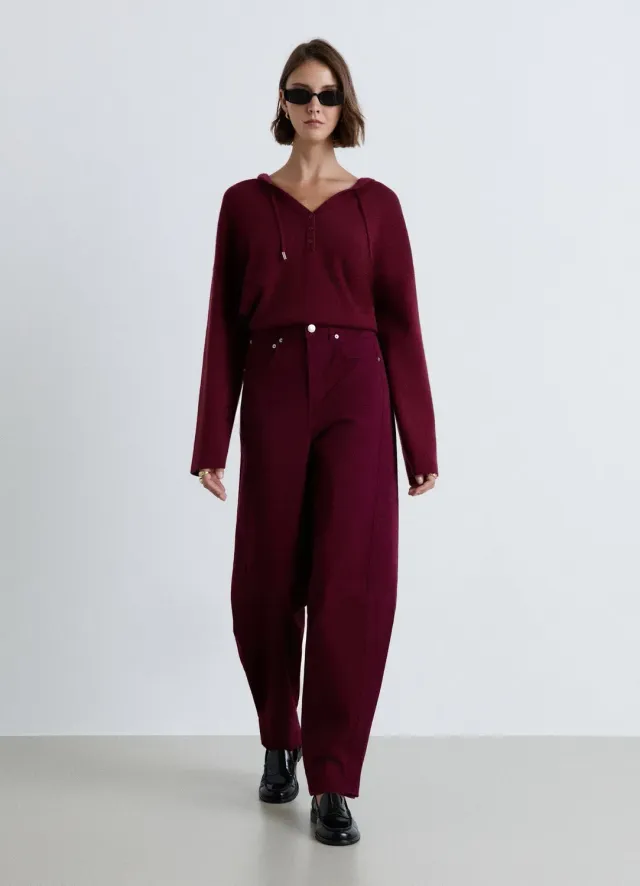 Calliope pantalon baggy 5 poches femme
