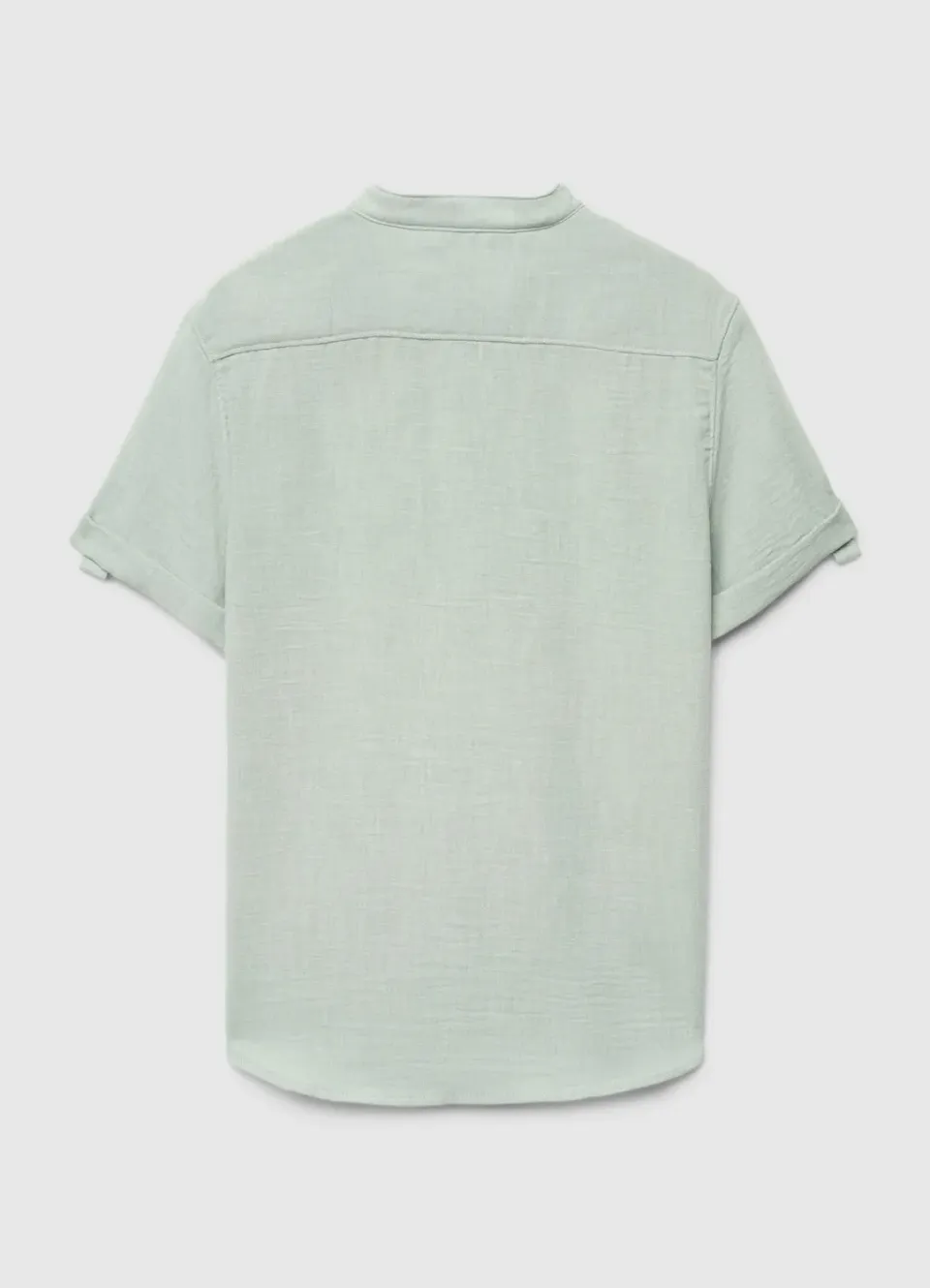 Calliope Serafino chemise enfant manches courtes unie