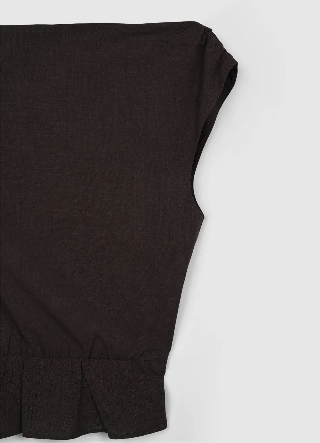 Calliope blouse épaule tombante unie femme