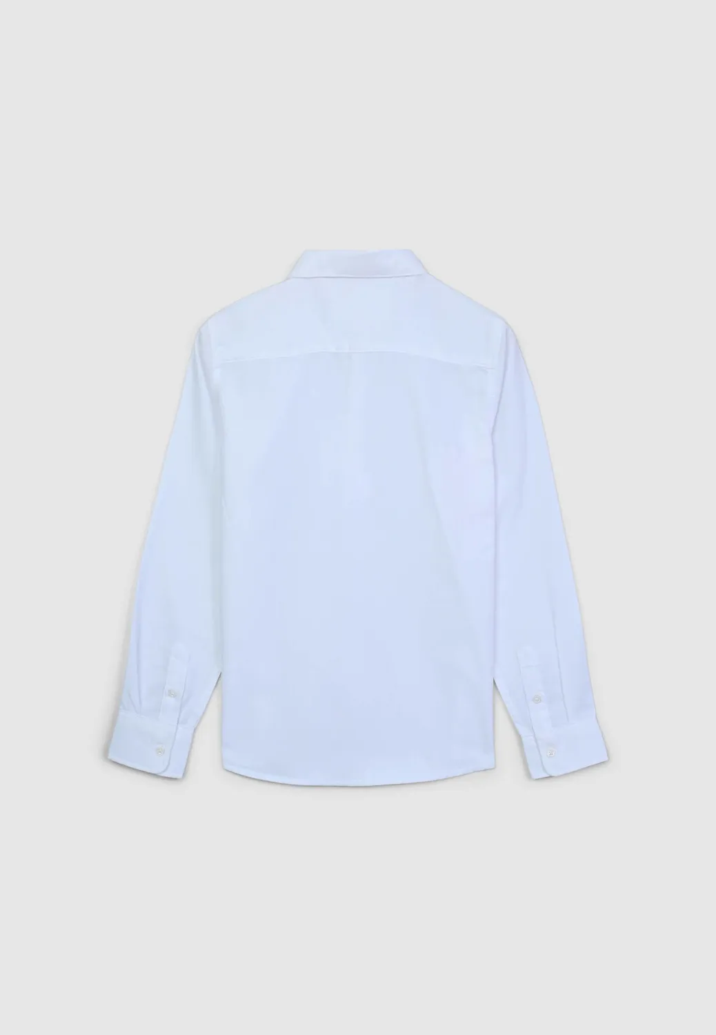 Calliope unie classique chemise garçon coton