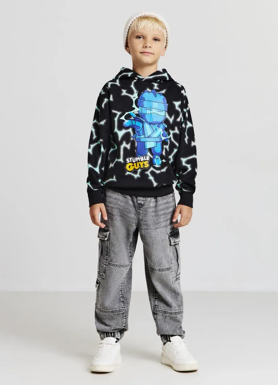 Calliope sweat capuche Stumble Guys garçon