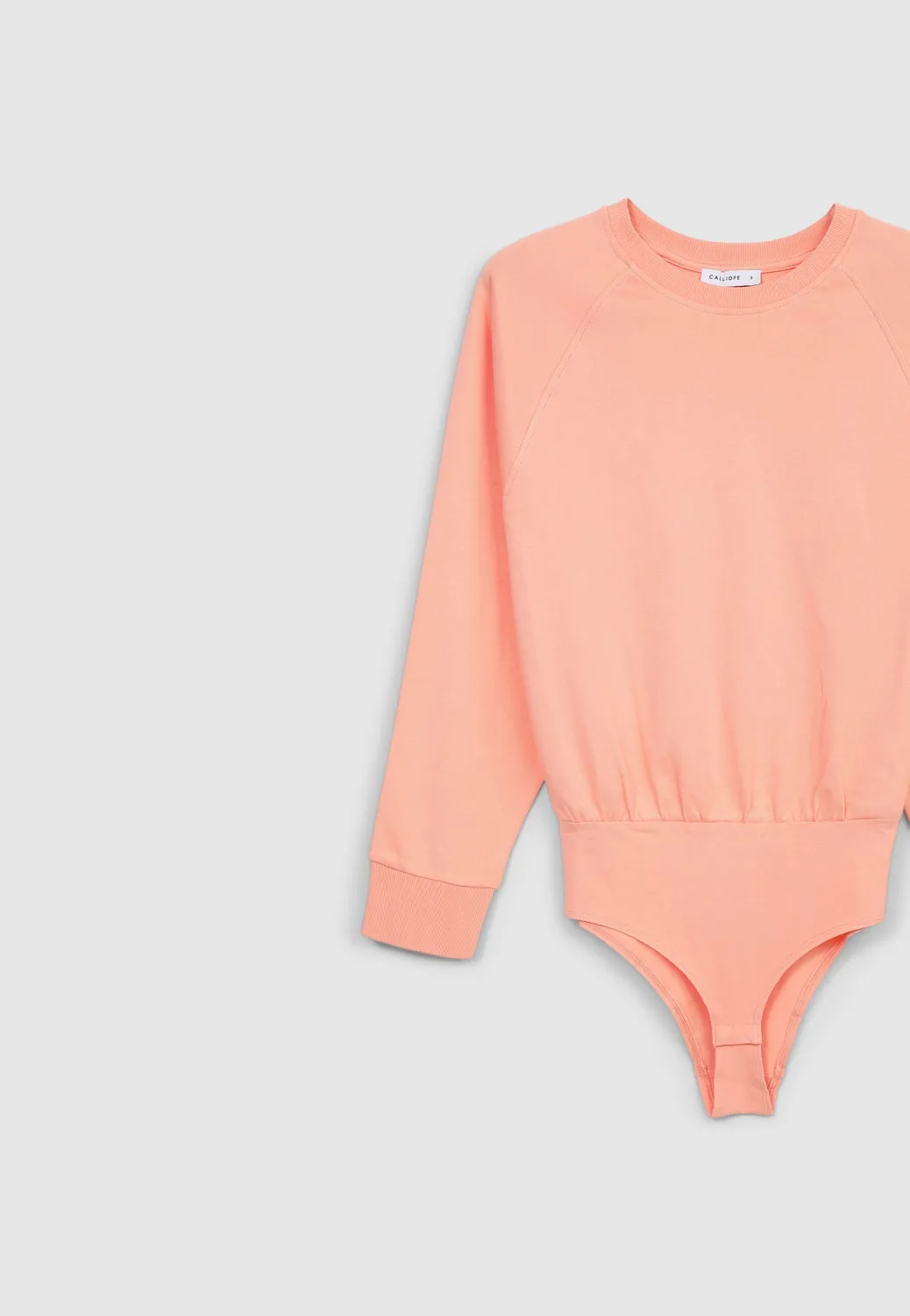 Calliope sweat body femme coton uni