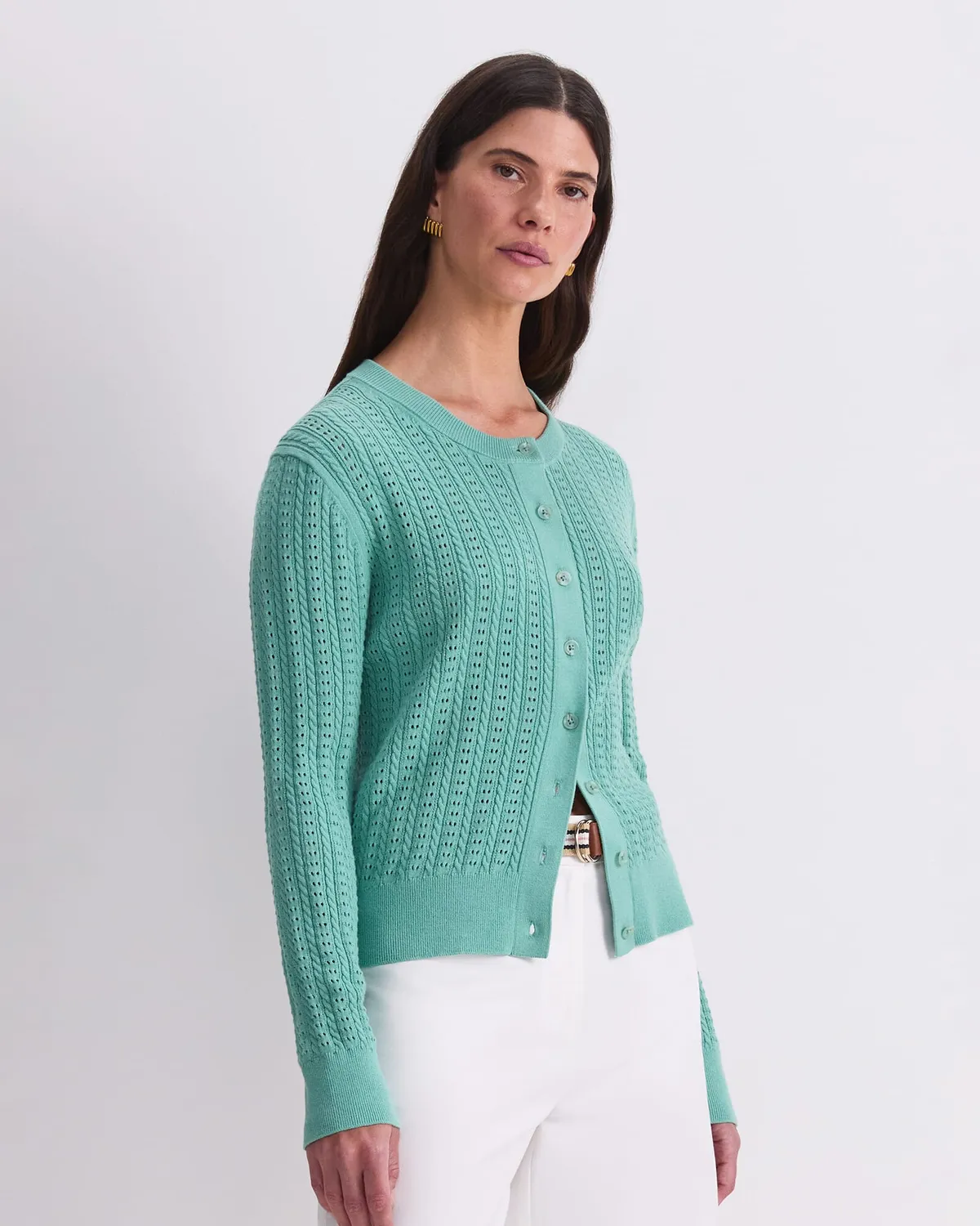 Sportscraft Elka 120811 cardigan femme coton