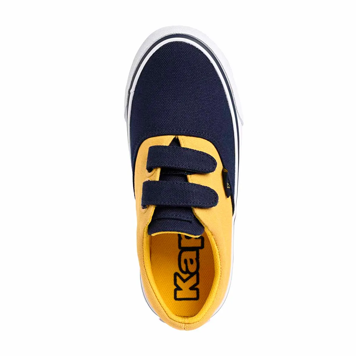Kappa Nisio baskets enfant jaune double velcro