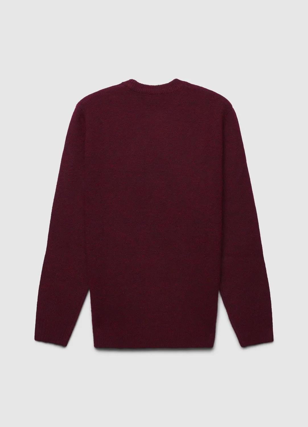 Calliope pull col rond homme uni manches longues