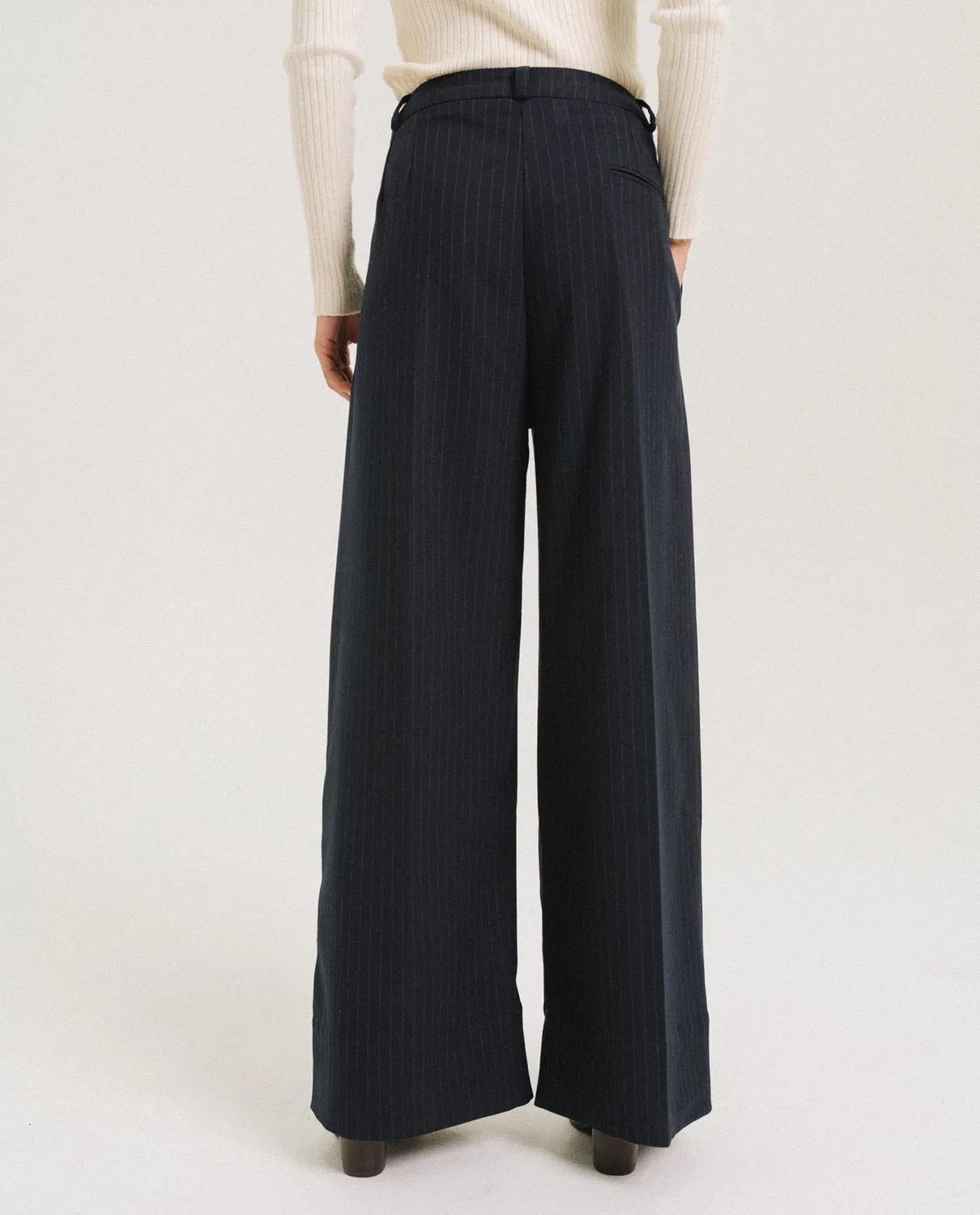 Tinsels Eustache pantalon large club rayure tennis