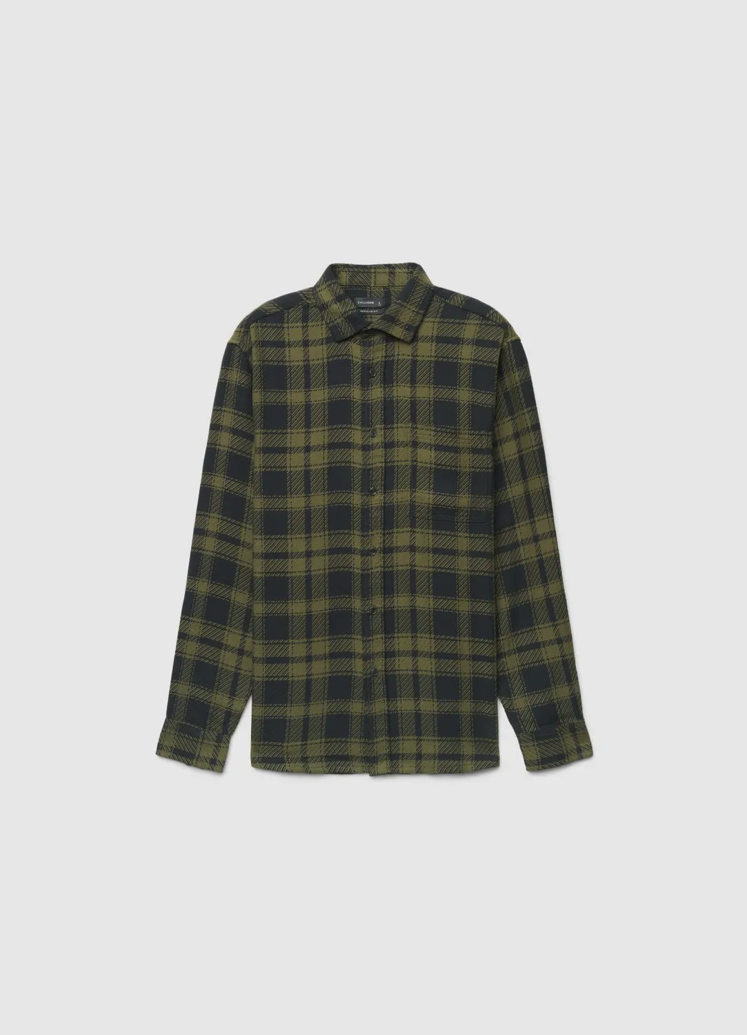 Calliope chemise carreaux homme regular poche