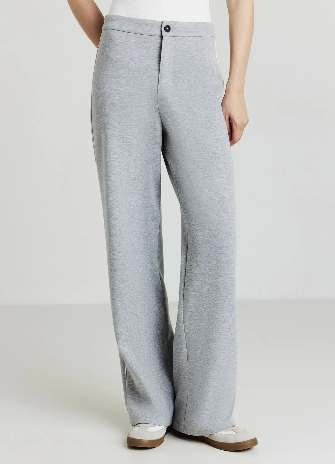 Calliope pantalon wide leg femme taille haute fluide