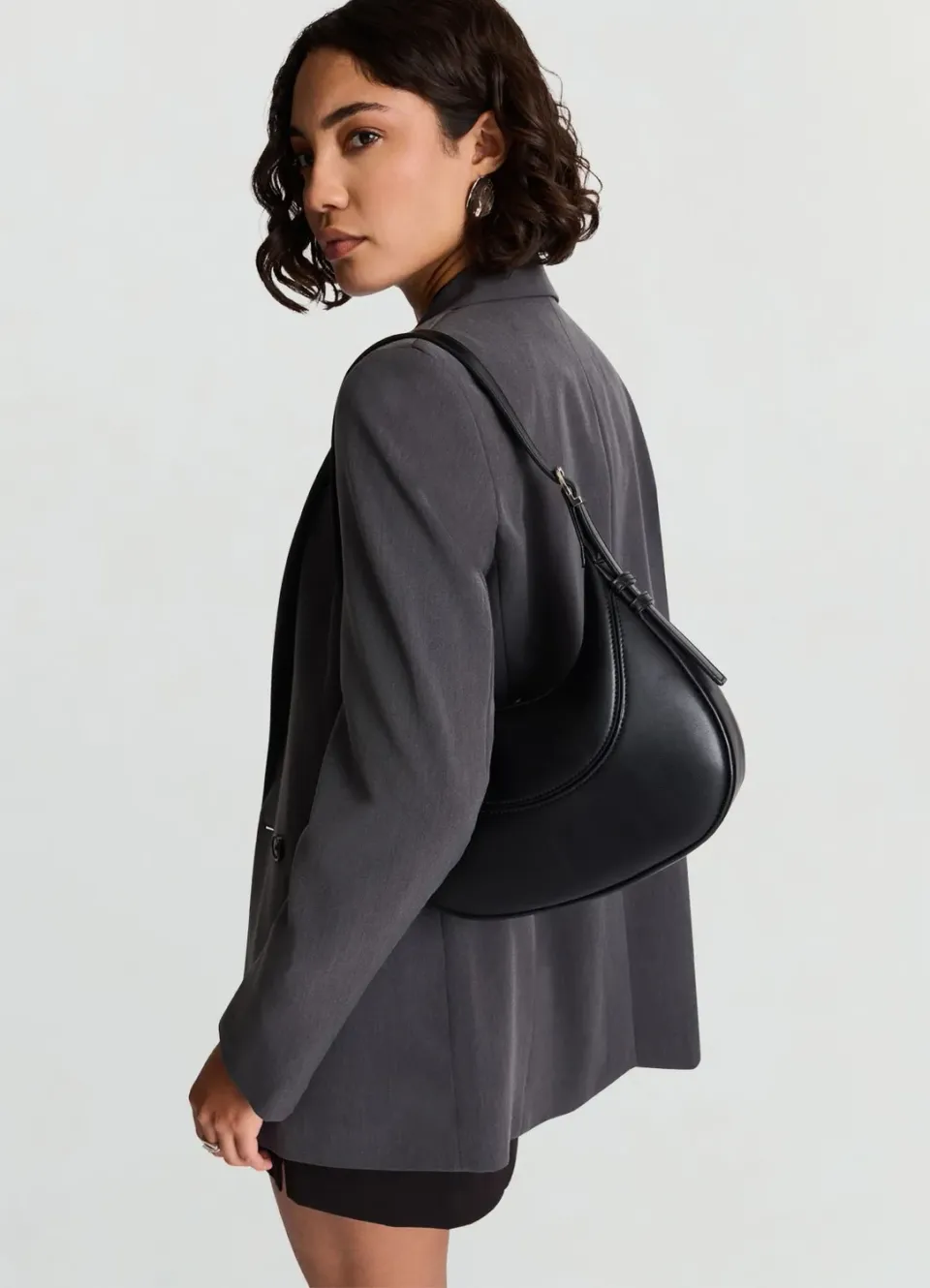 Calliope sac épaule demi-lune 28 cm