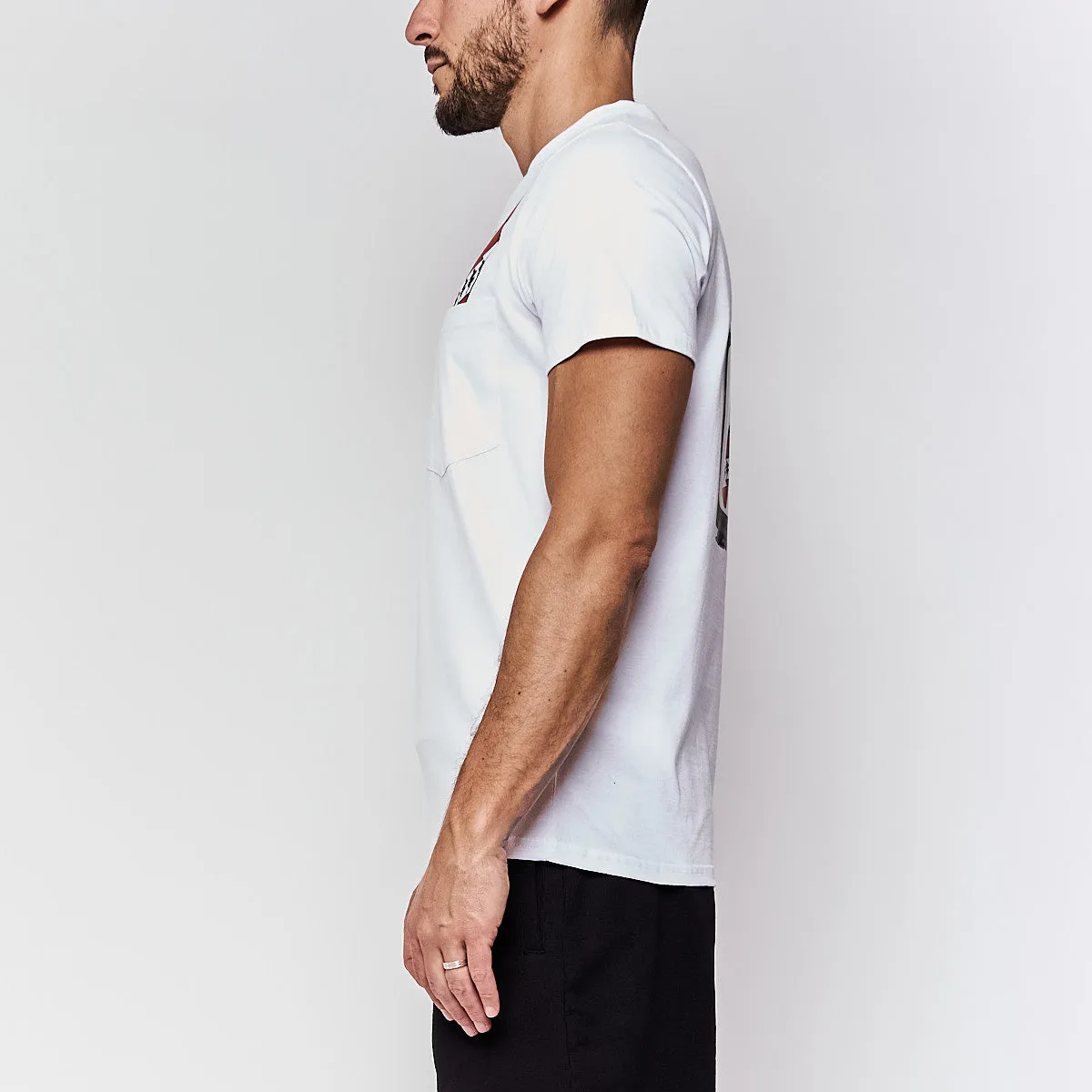 Kappa Bredy Authentic t-shirt blanc unisexe coton