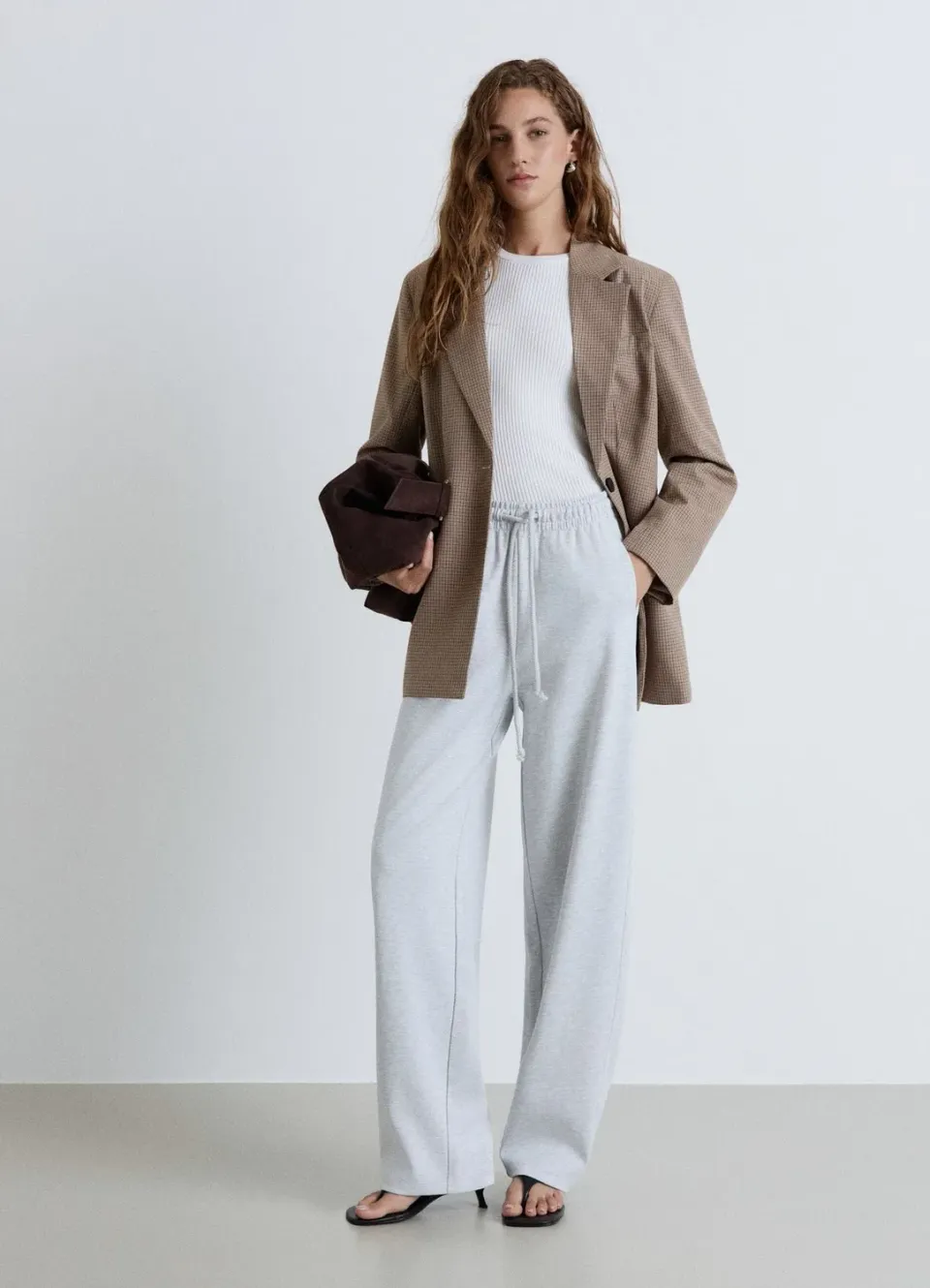 Calliope Balloon Fit pantalon jogging femme uni