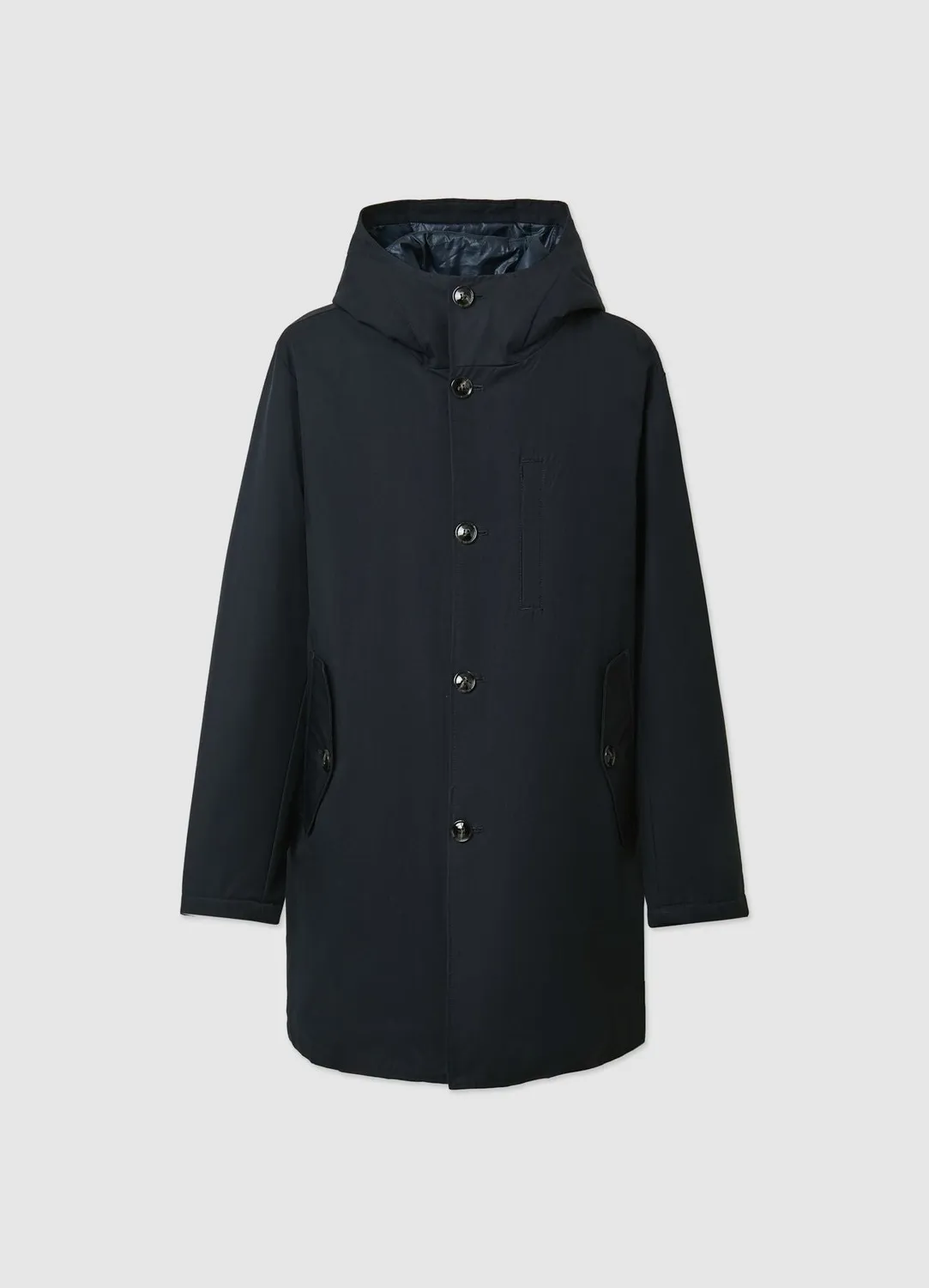Calliope manteau matelassé capuche homme