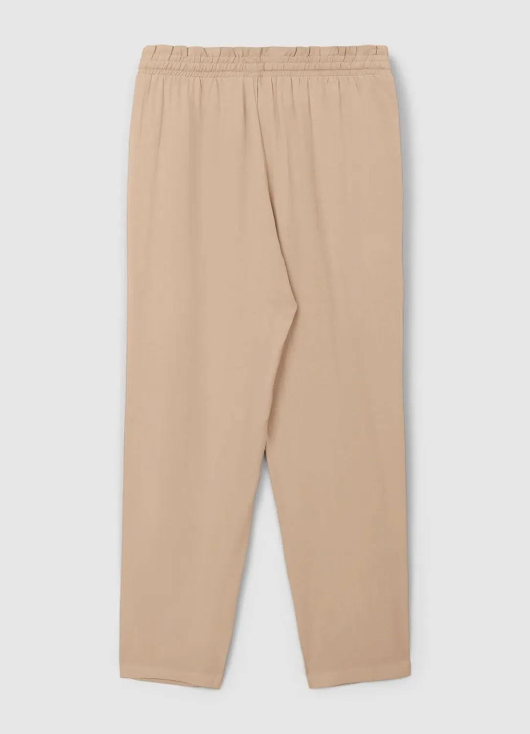 Calliope pantalon long femme uni à cordon
