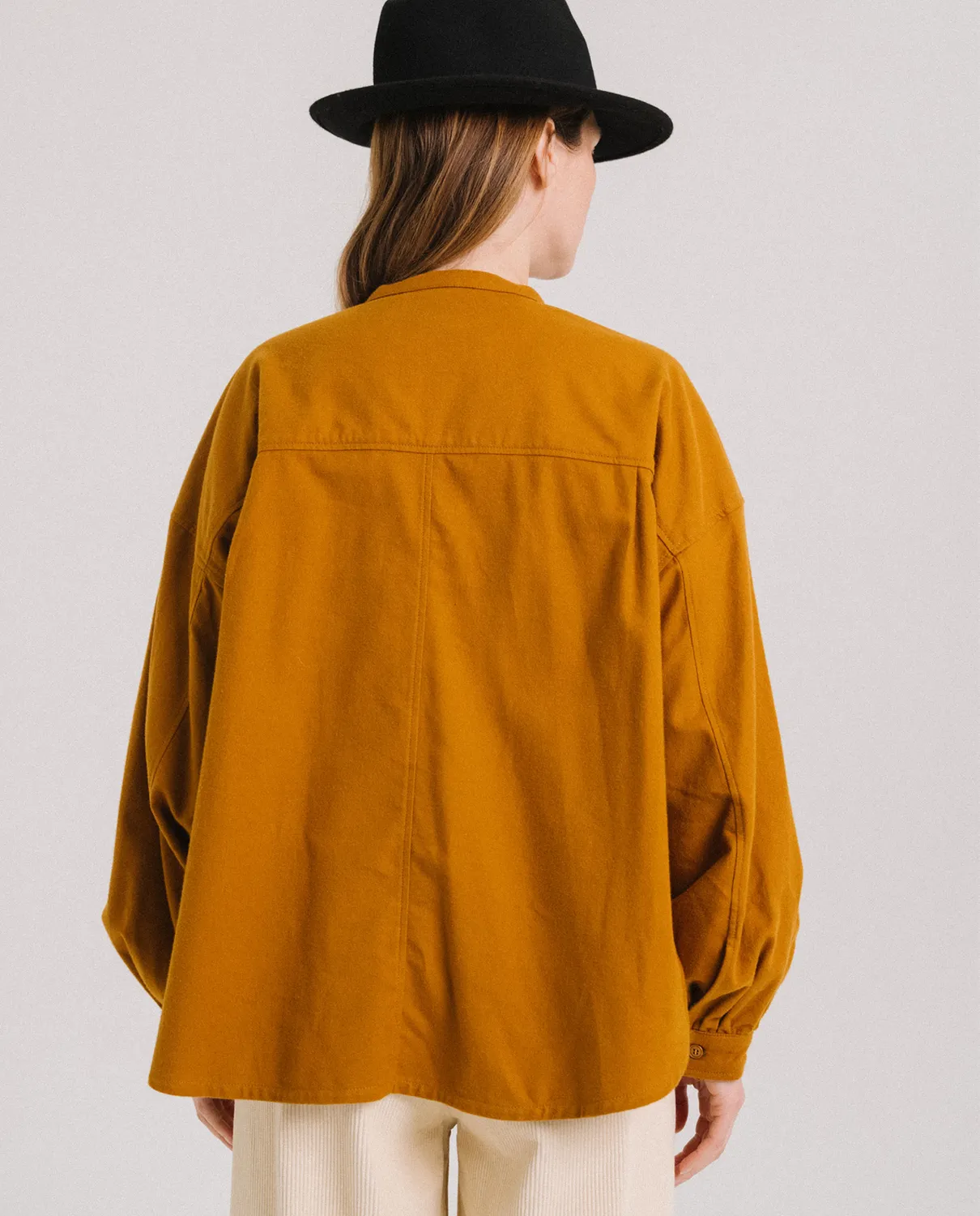 Tinsels Doha blouse courte curry coton