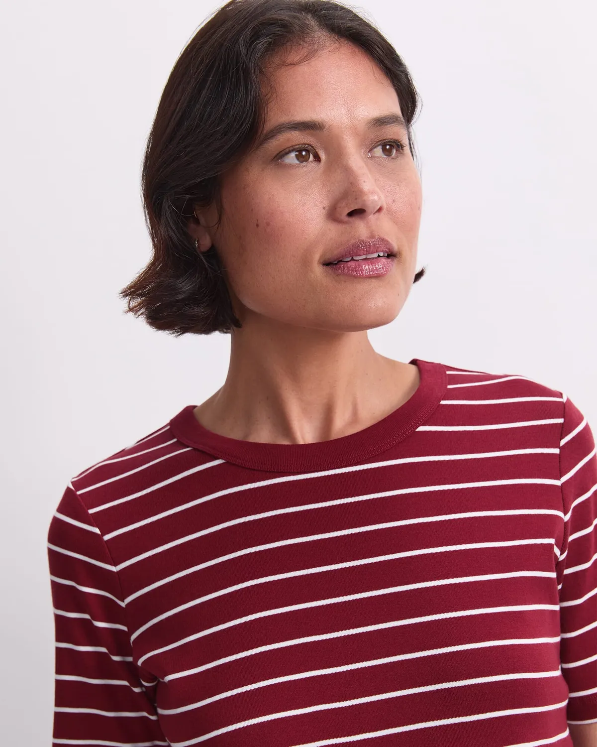 Sportscraft Heidi 120854 tee-shirt rayé femme coton