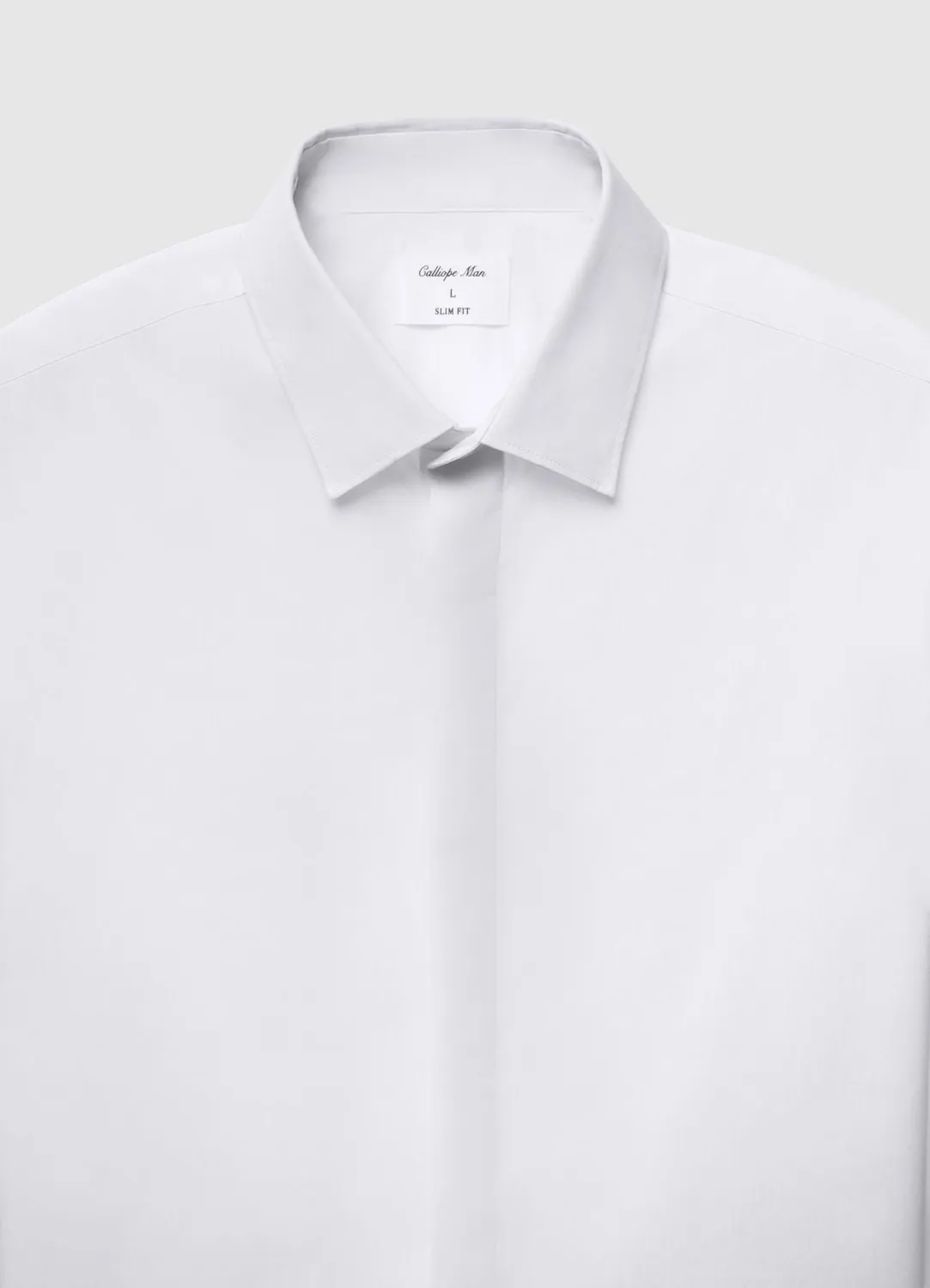 Calliope chemise homme boutons cachés slim