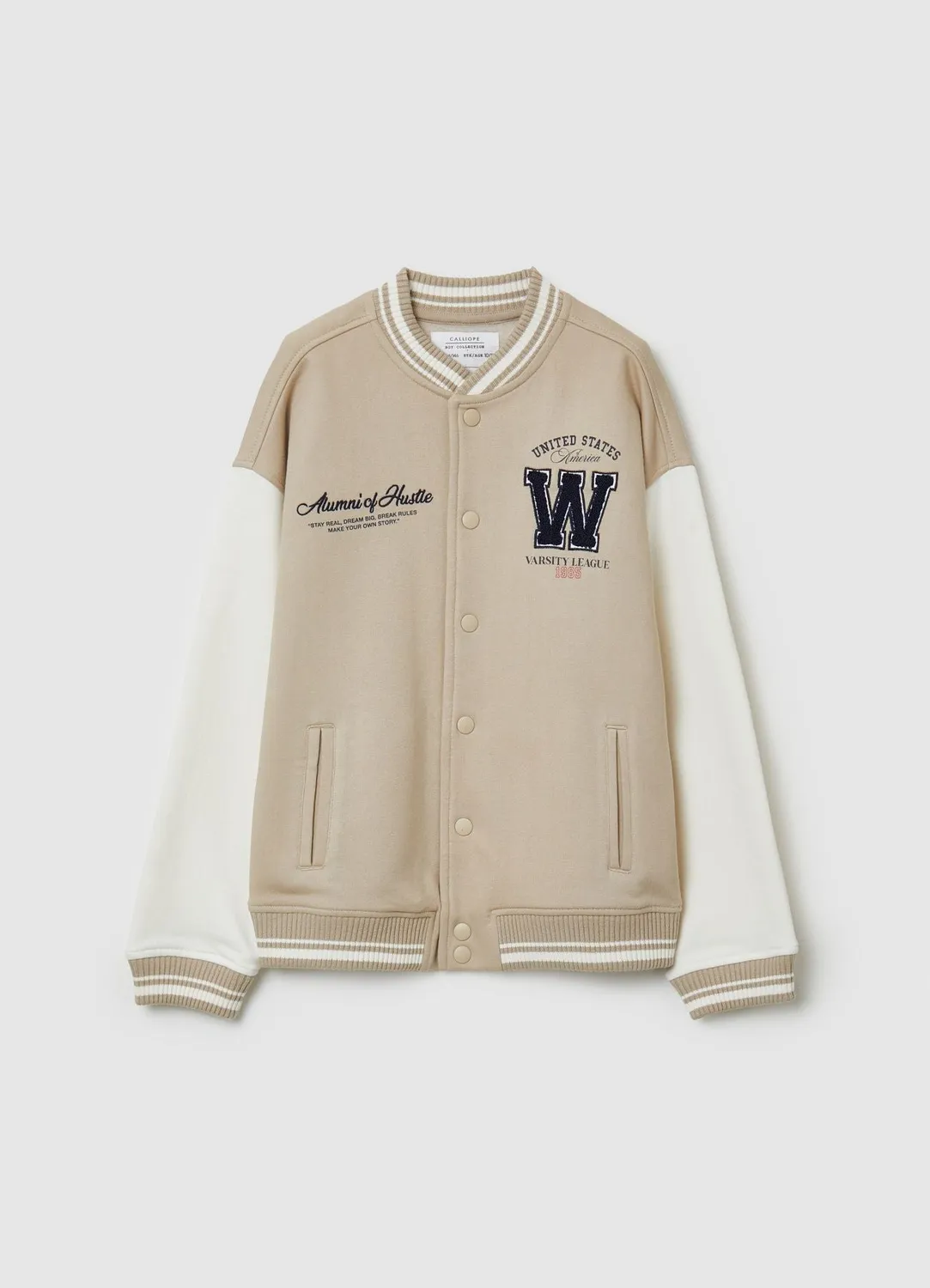 Calliope Bomber College Veste Garçon Varsity