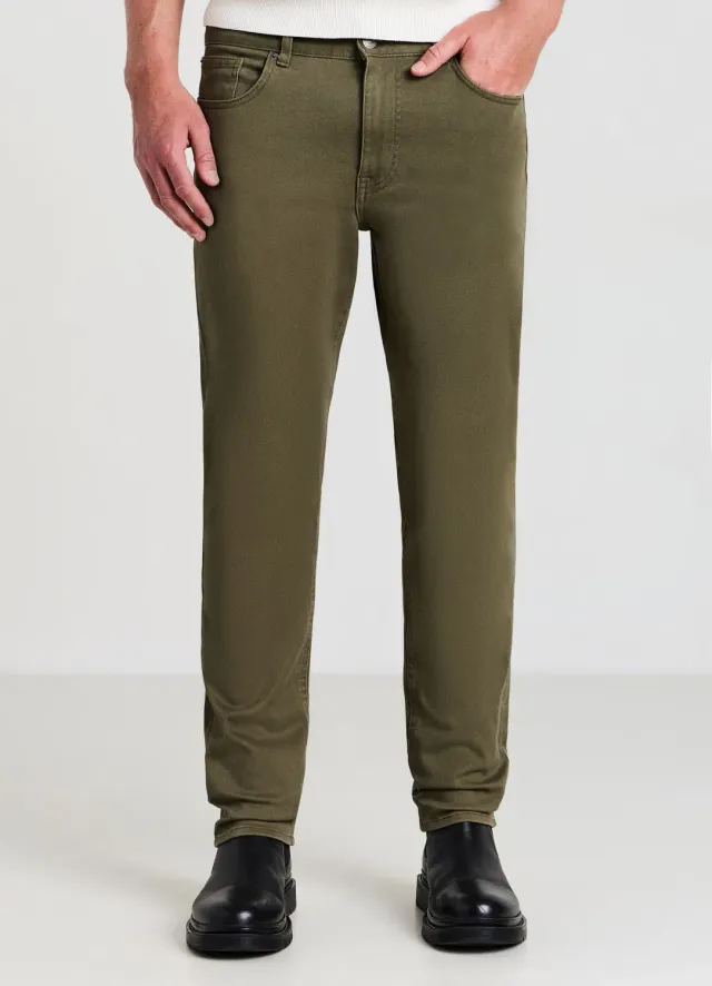 Calliope pantalon 5 poches homme uni casual