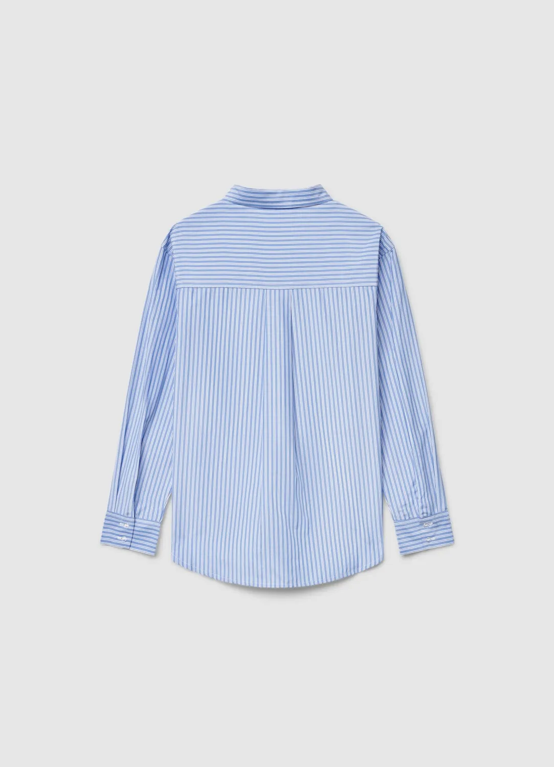 Calliope chemise rayée fille poche poitrine