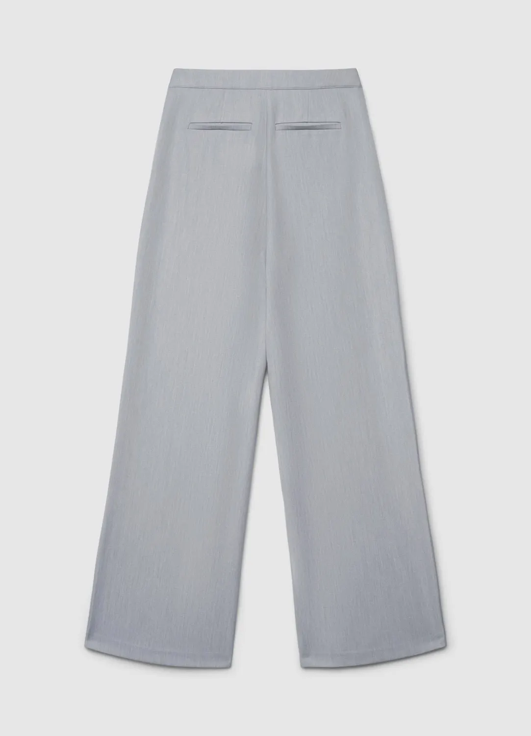 Calliope pantalon portefeuille femme wide leg uni boutons