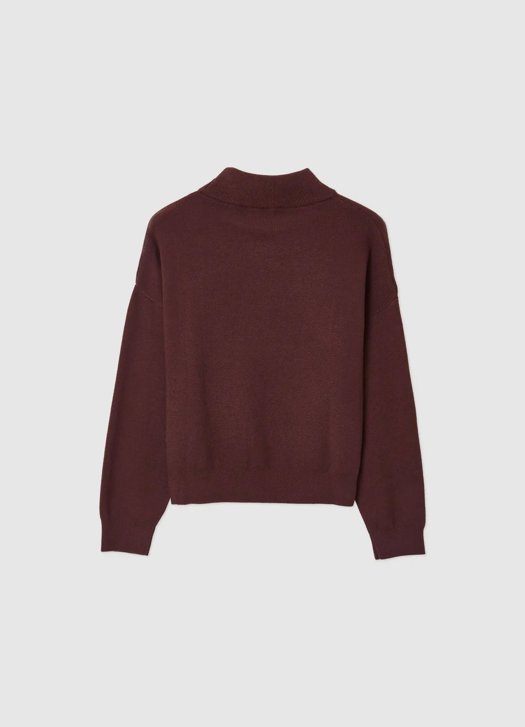 Calliope pull col montant femme manches longues