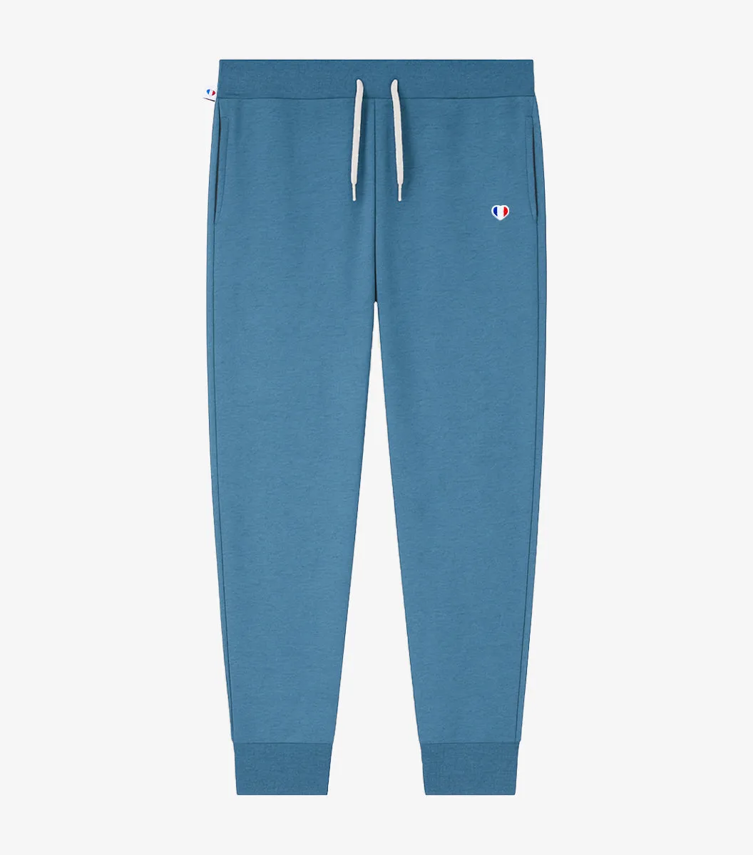 Cocorico Iconique Jogging Femme Azur coton XS-XXL