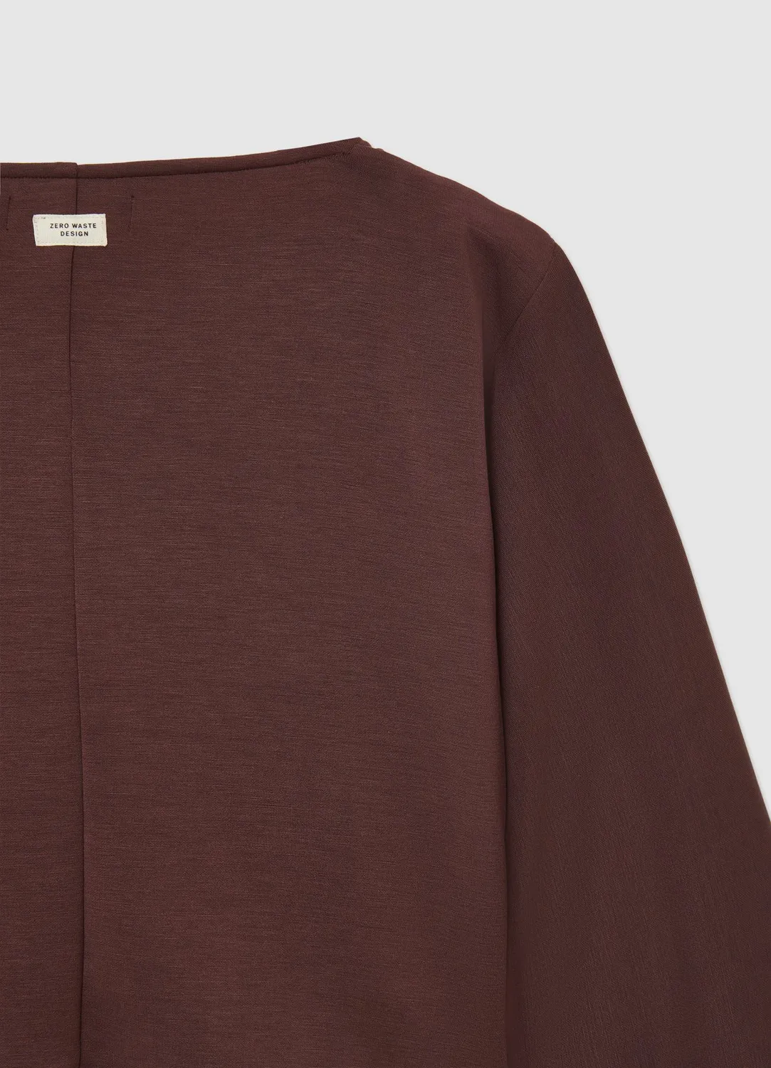 Calliope sweat femme croisé col V à fronces