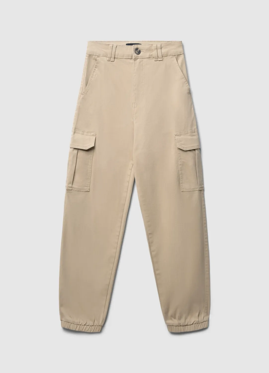 Calliope Pantalon Cargo Coton Femme Poches à Rabat