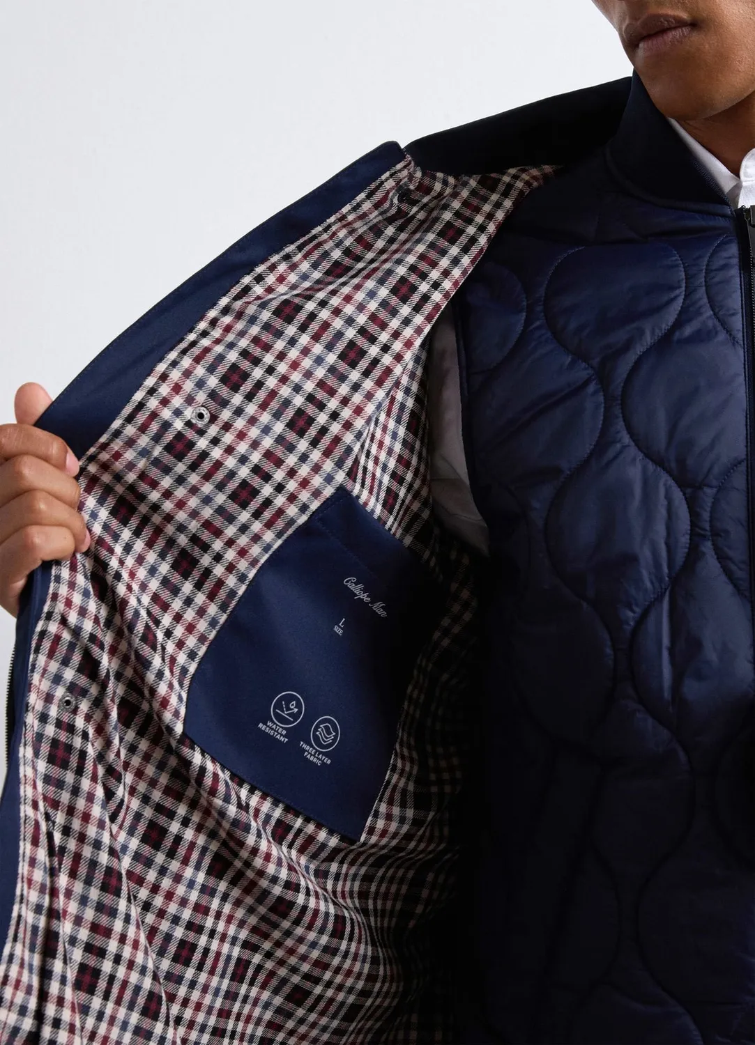 Calliope parka homme capuche poches latérales